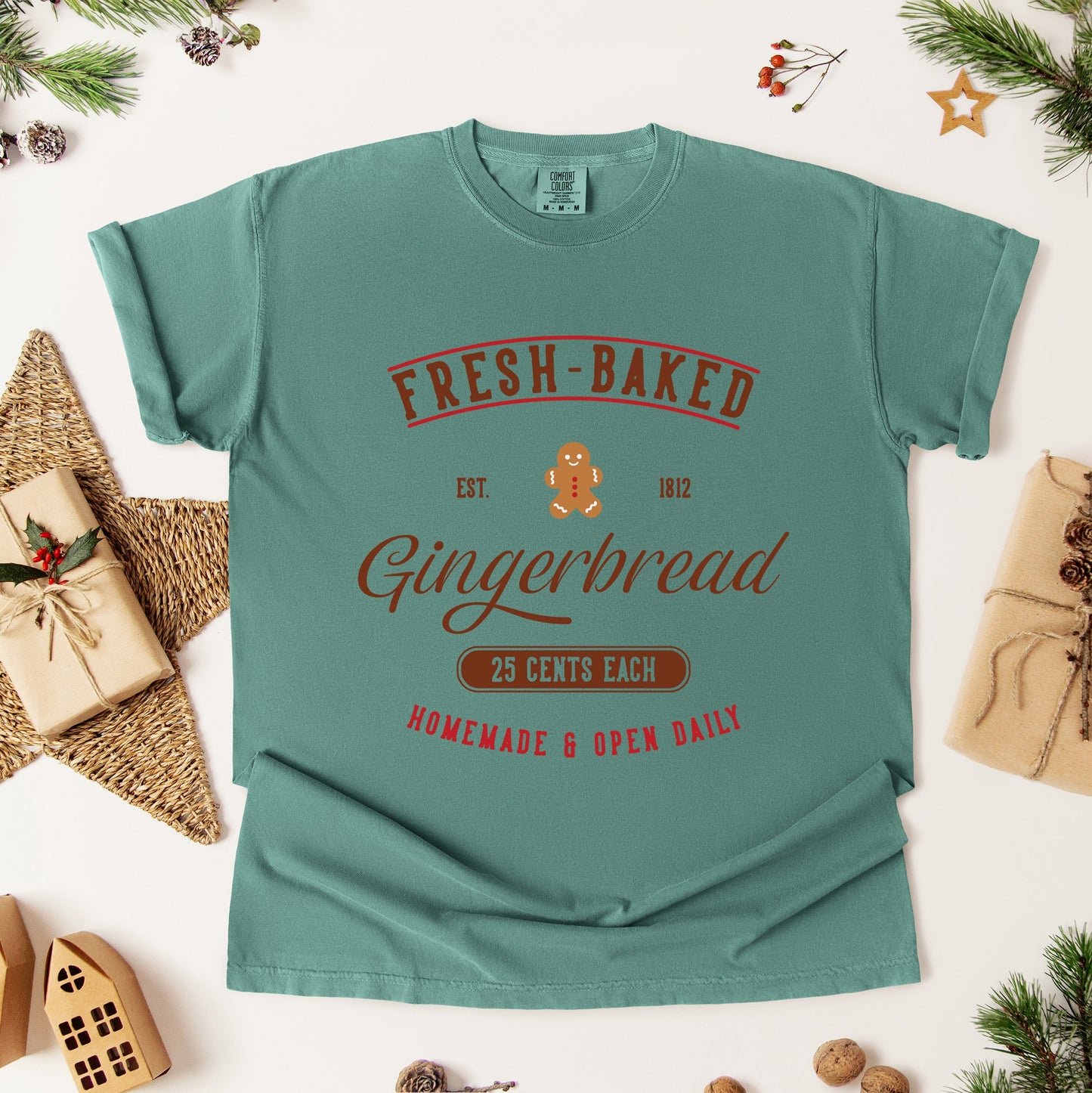 Fresh-Baked Gingerbread | Garment Dyed Tee