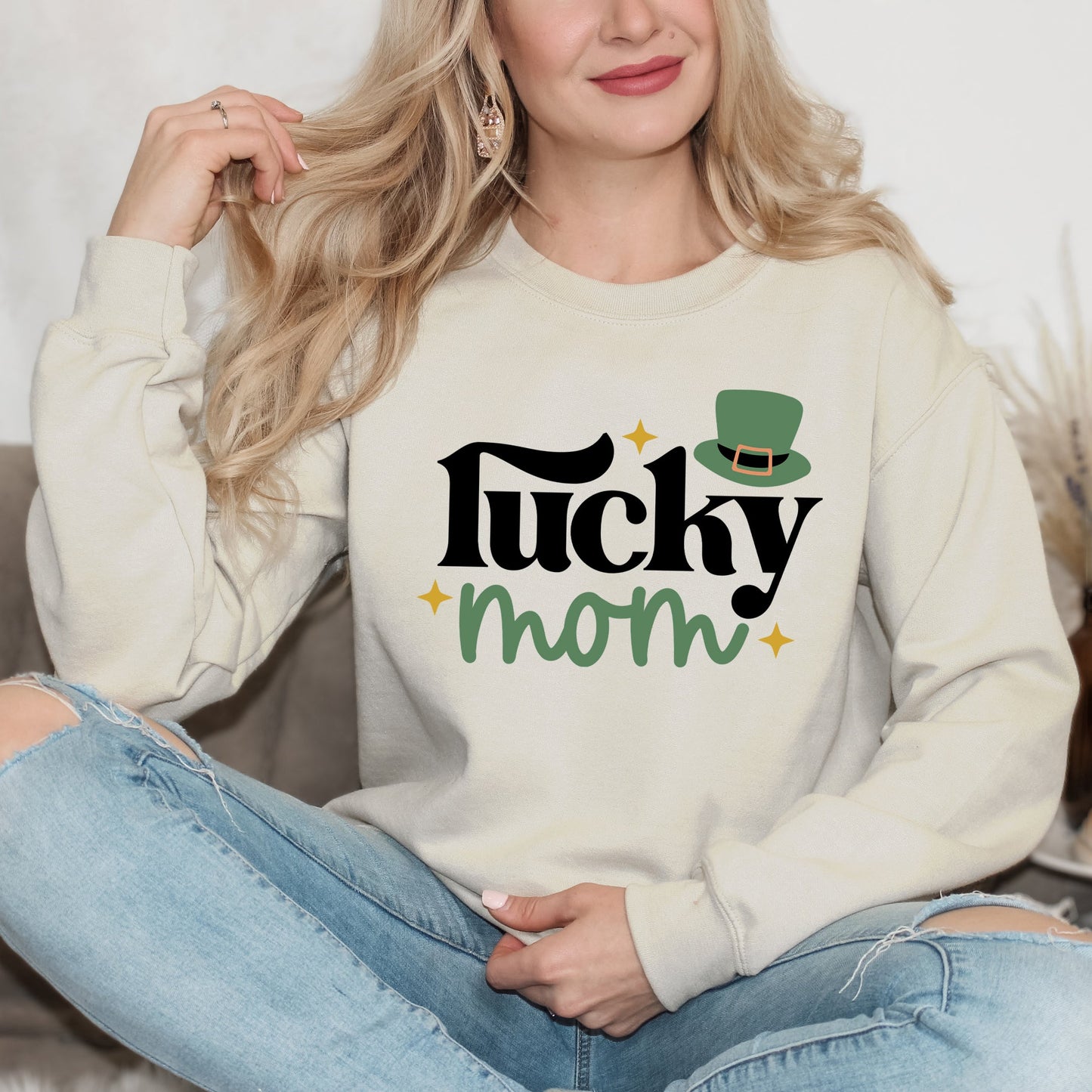 Lucky Mom | Sweatshirt