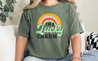 I'm A Lucky Charm | Garment Dyed Tee