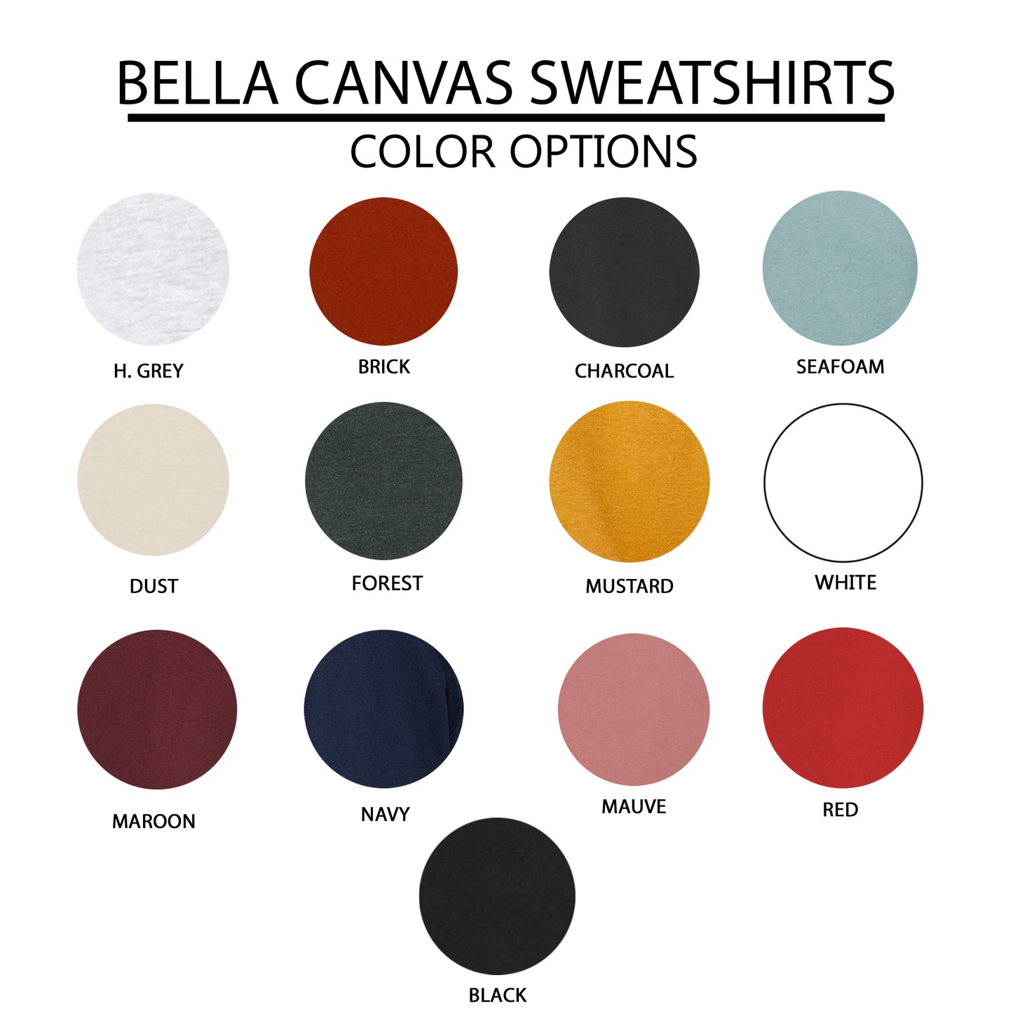 Winter Time Snowflakes | Bella Canvas Sweatshirt