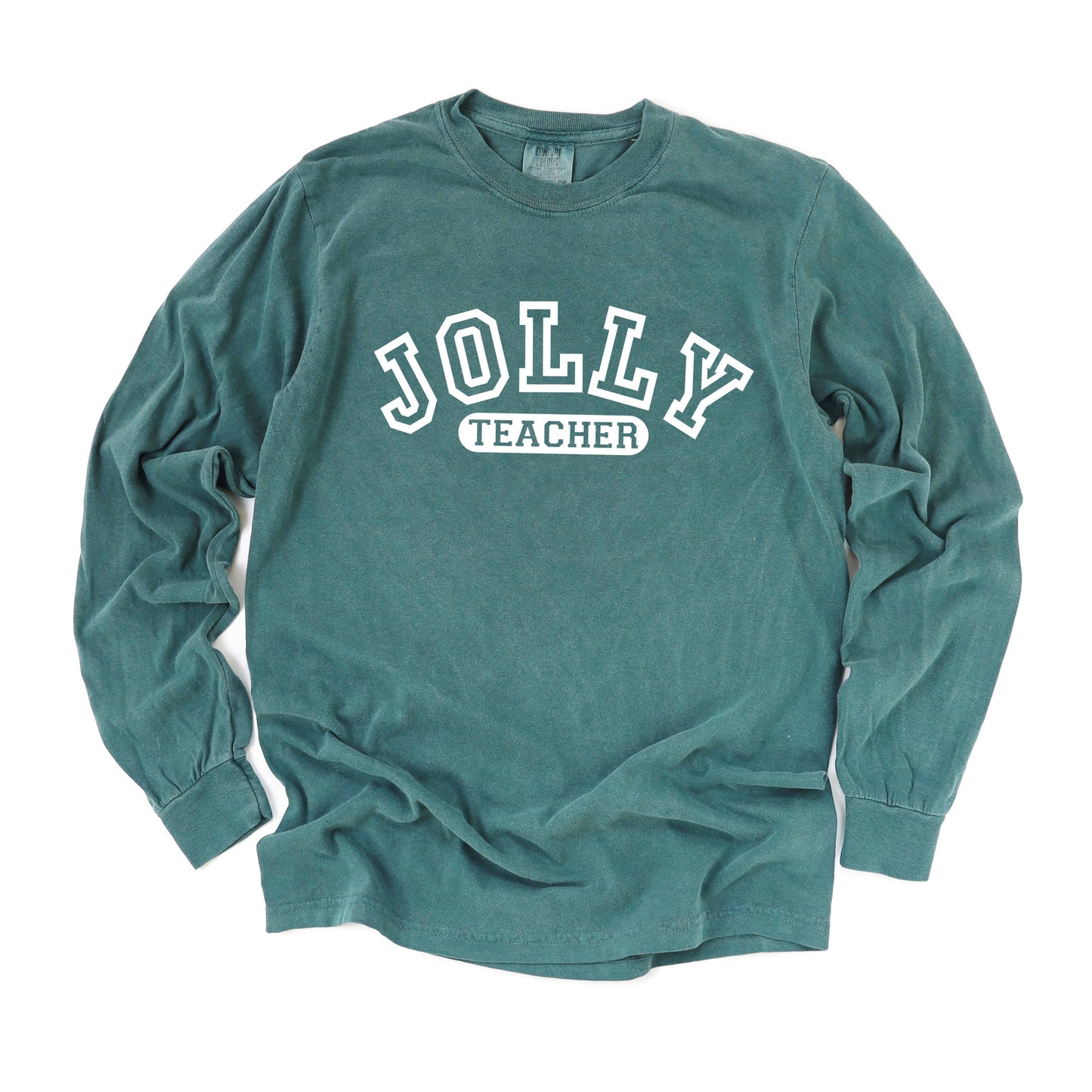 Jolly Teacher Varsity | Garment Dyed Long Sleeve