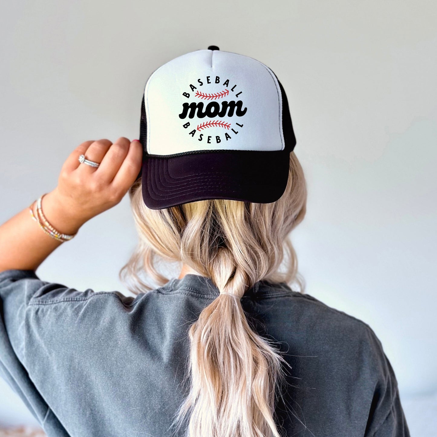 Baseball Mom Baseball | Foam Trucker Hat