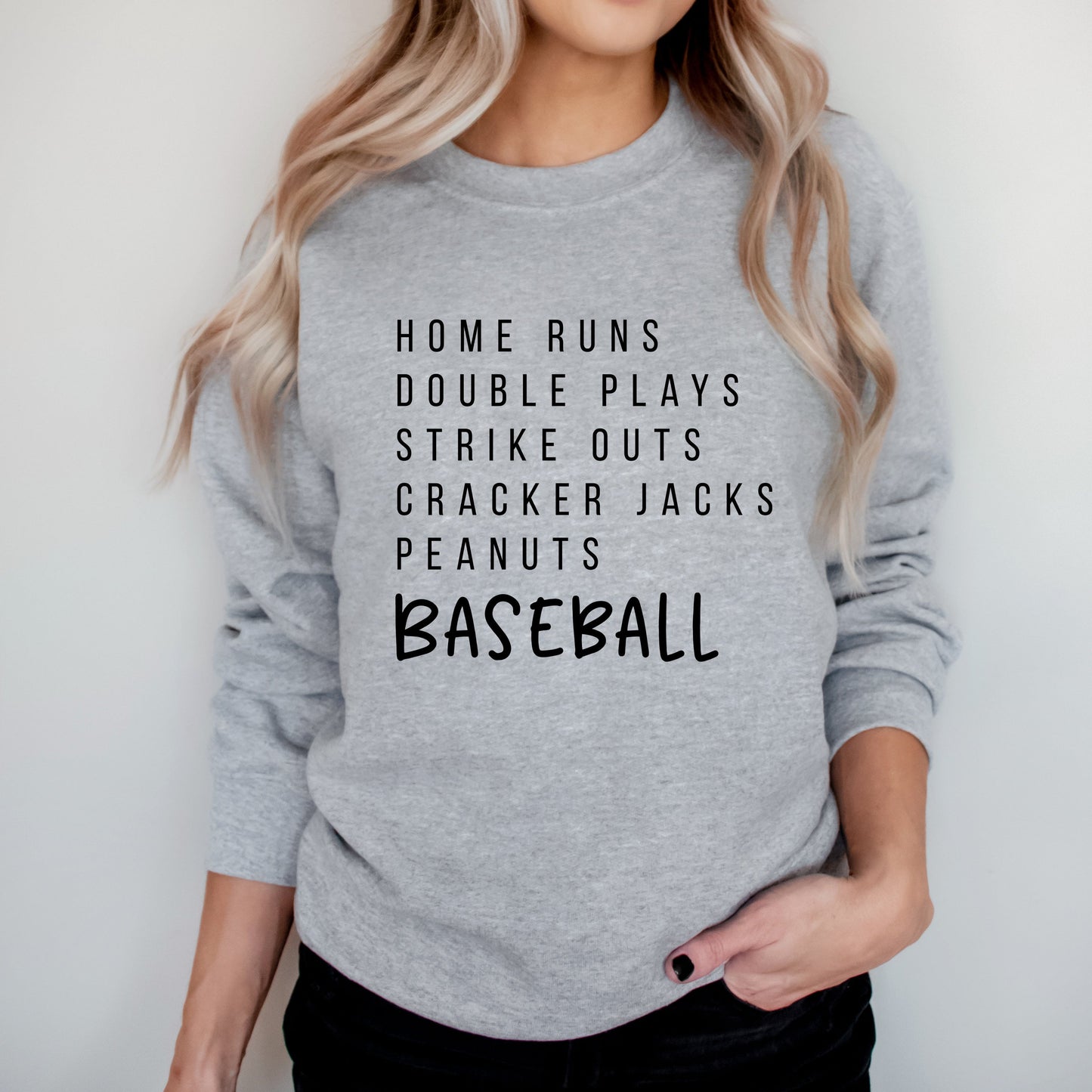 Baseball Words | Sweatshirt