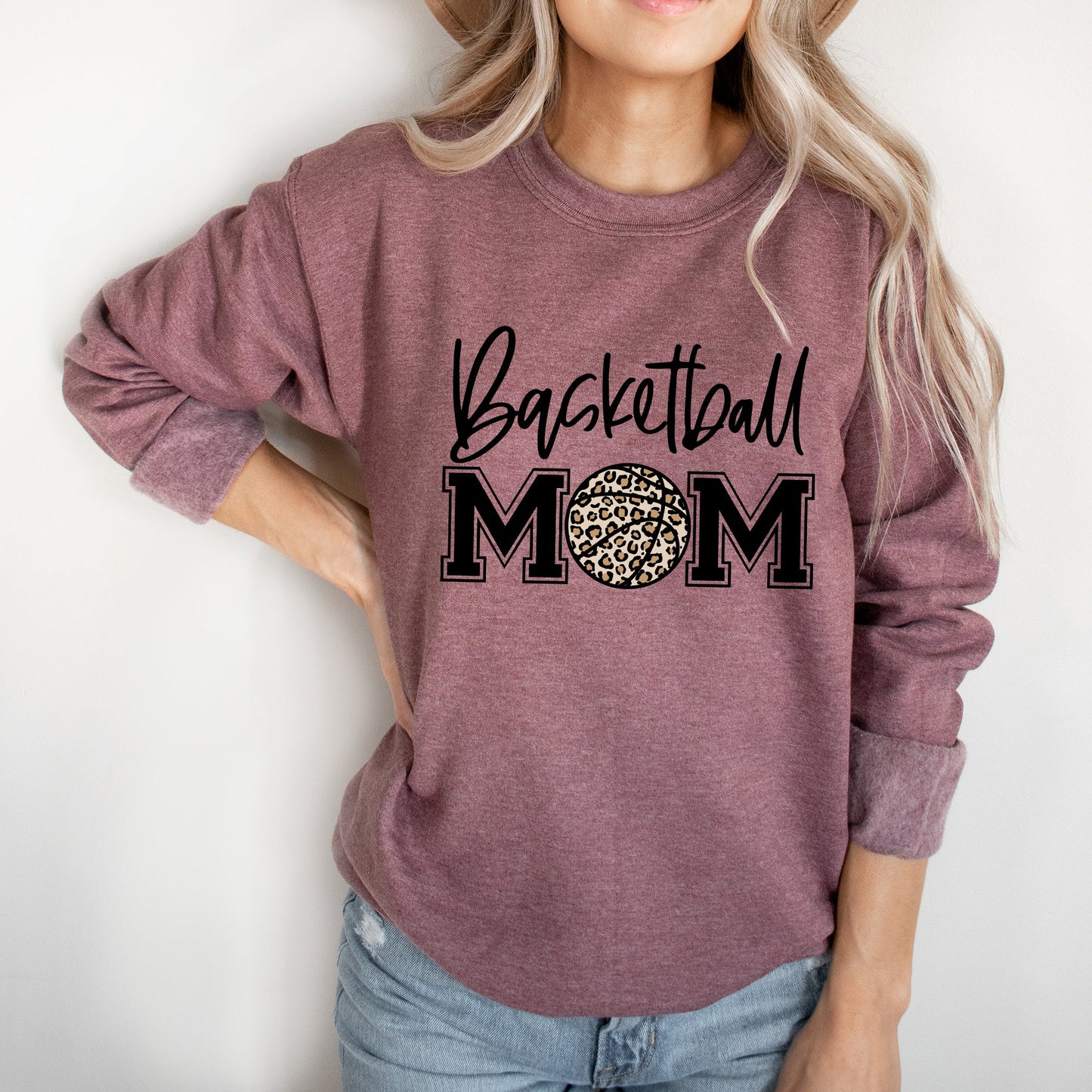 Basketball Mom Colorful | Sweatshirt