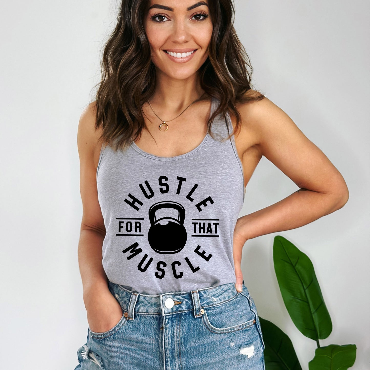 Hustle Kettleball | Racerback Tank