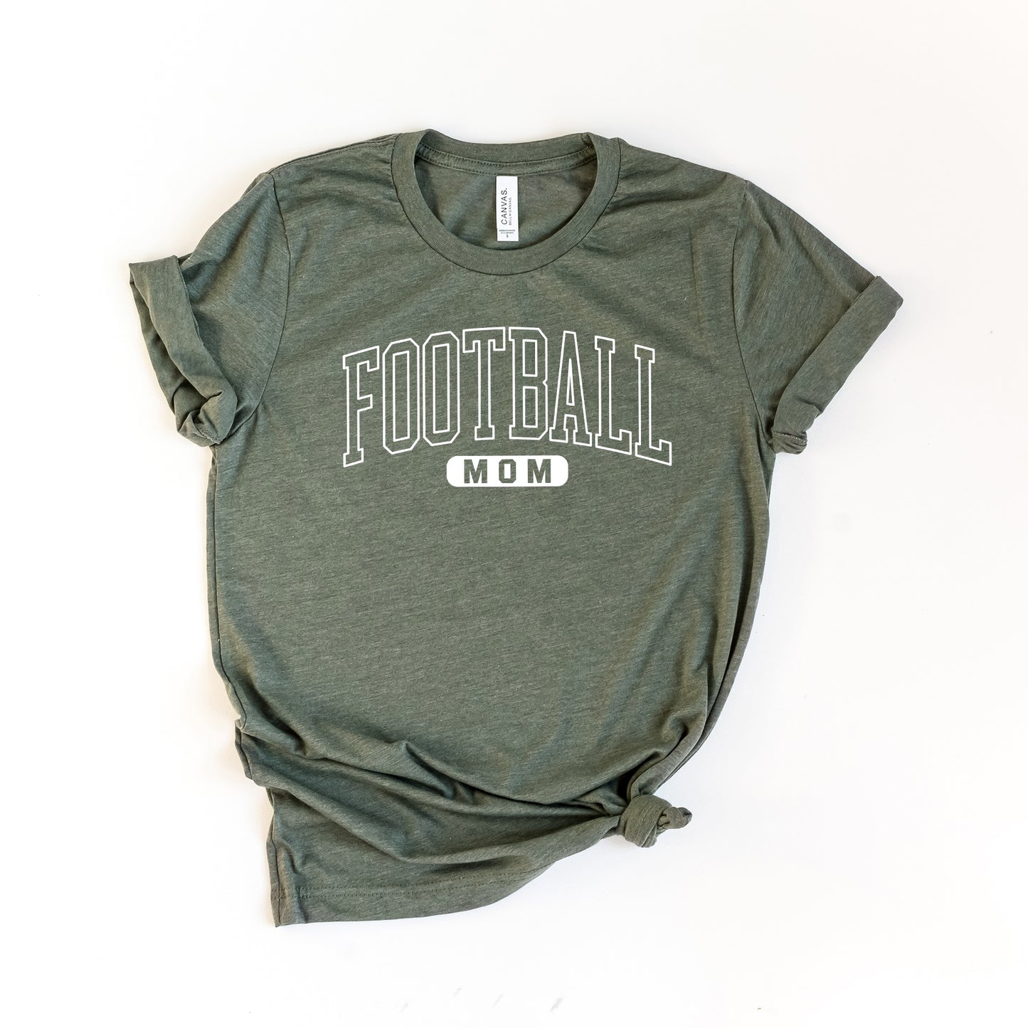 Football Mom Block | Short Sleeve Graphic Tee