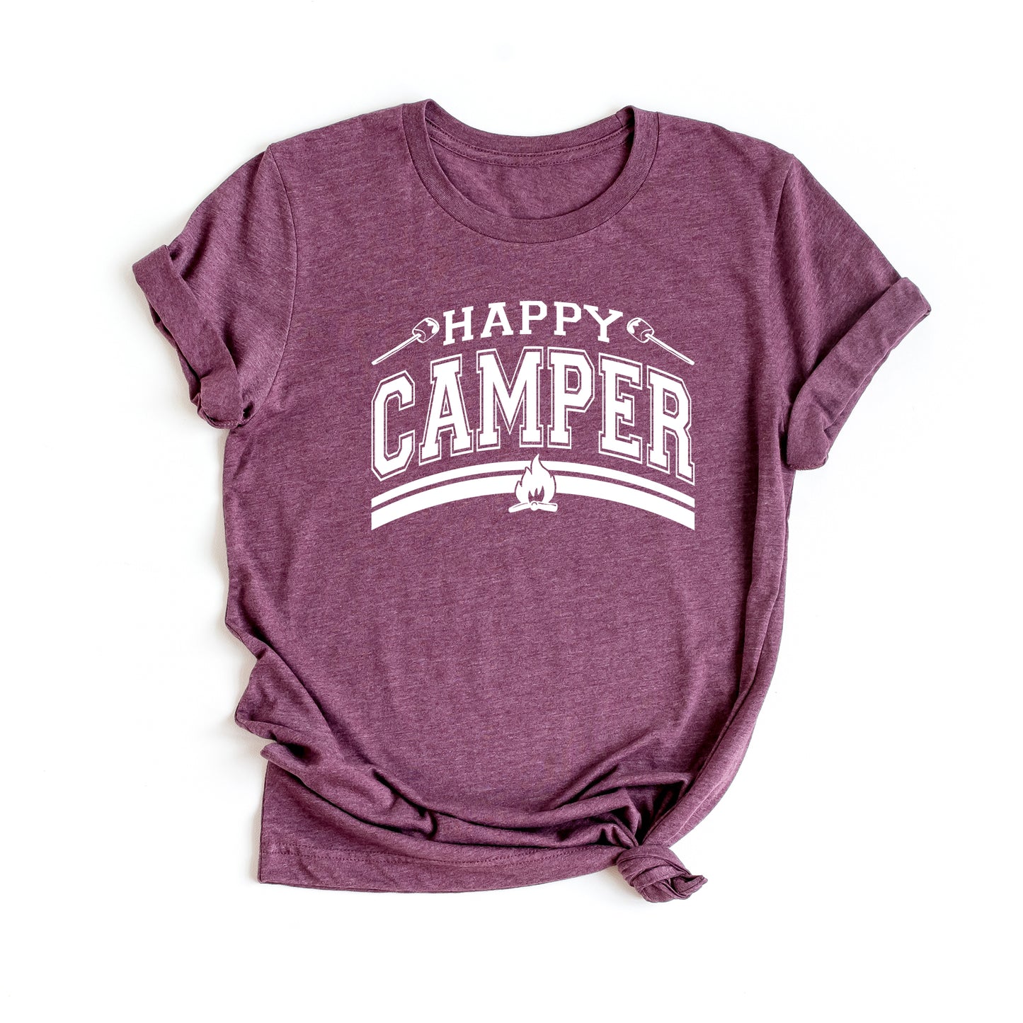 Happy Camper Fire | Short Sleeve Graphic Tee