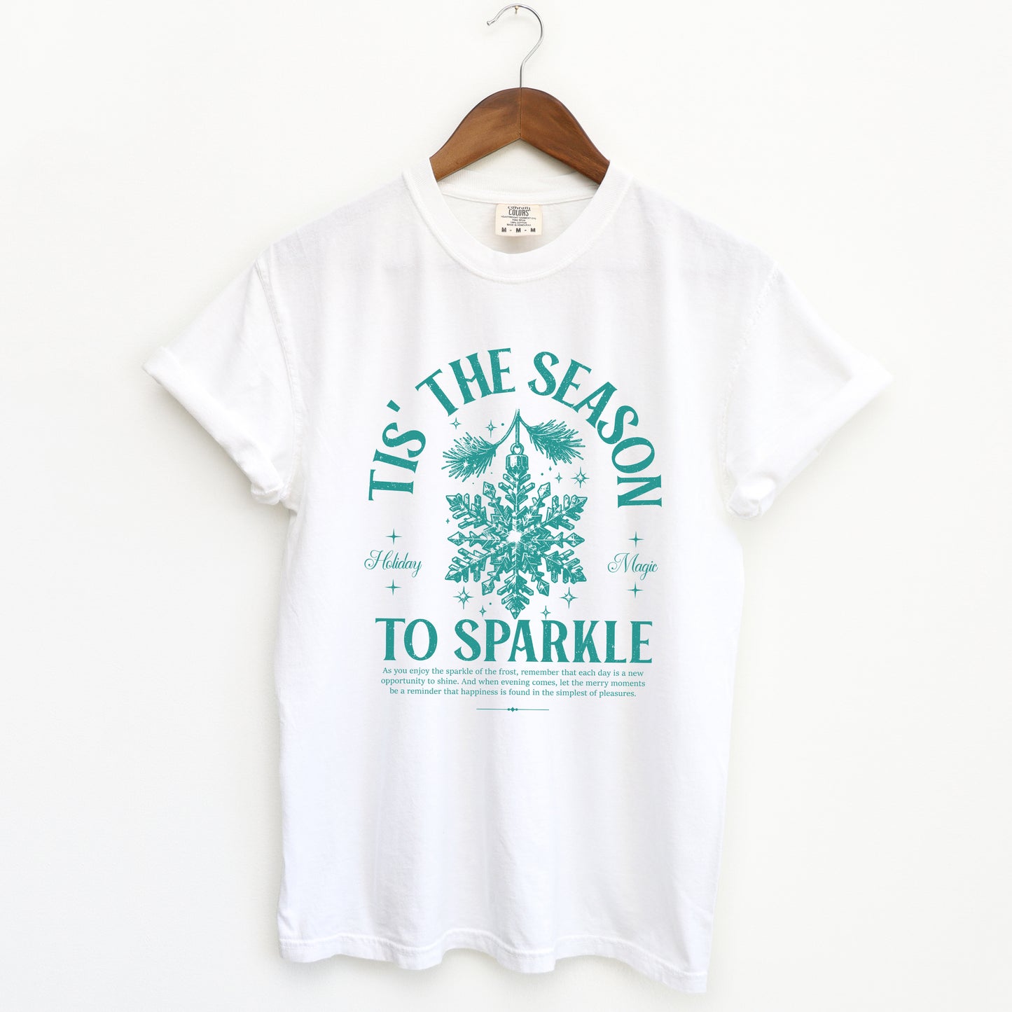 Season To Sparkle | Garment Dyed Tee