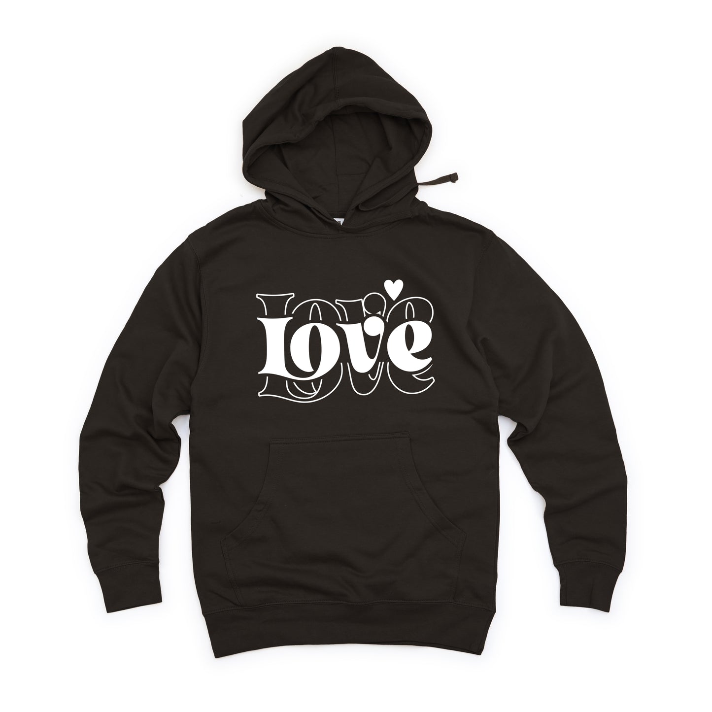 Love Heart Stacked | Hoodie