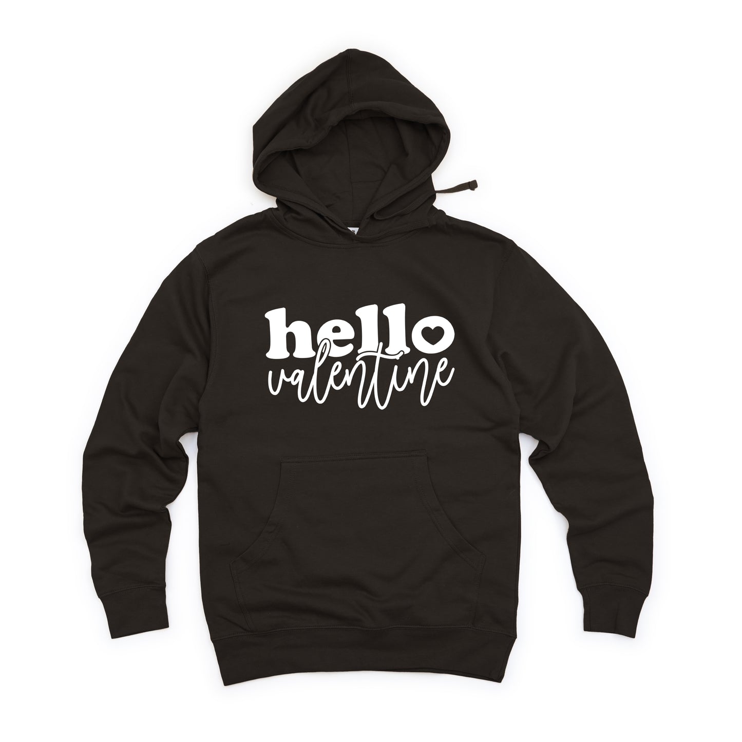 Hello Valentine Bold Script | Hoodie