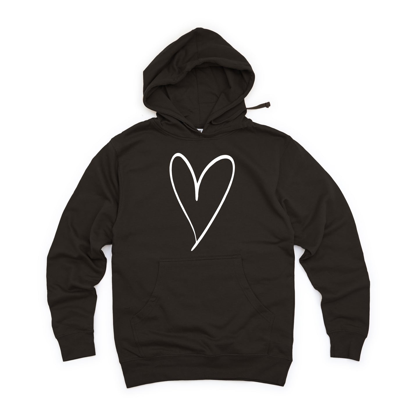 Hand Drawn Heart | Hoodie