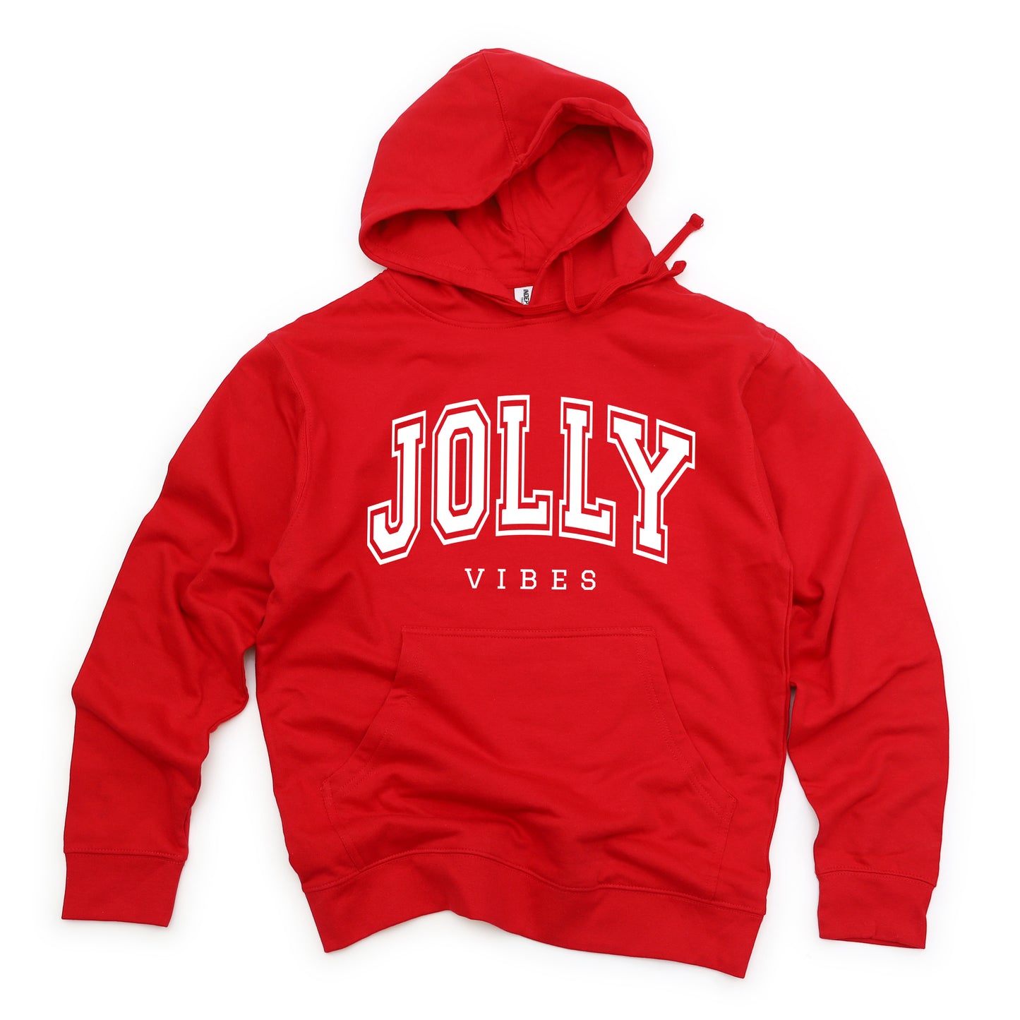 Jolly Vibes Varsity Thick Outline | Hoodie
