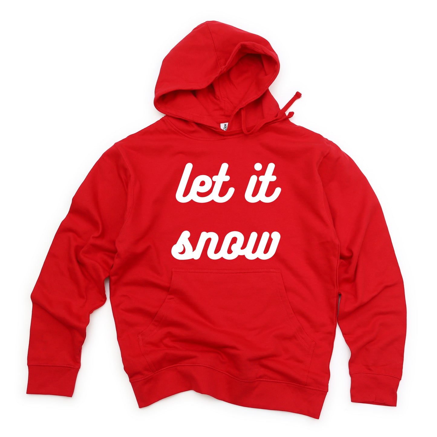 Let It Snow Bold Cursive | Hoodie