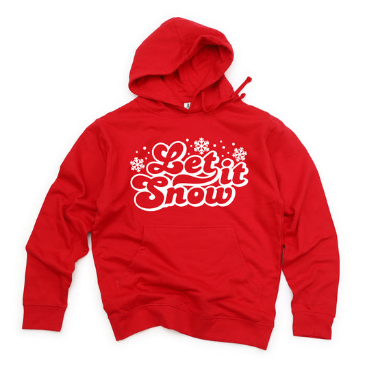 Retro Let It Snow | Hoodie
