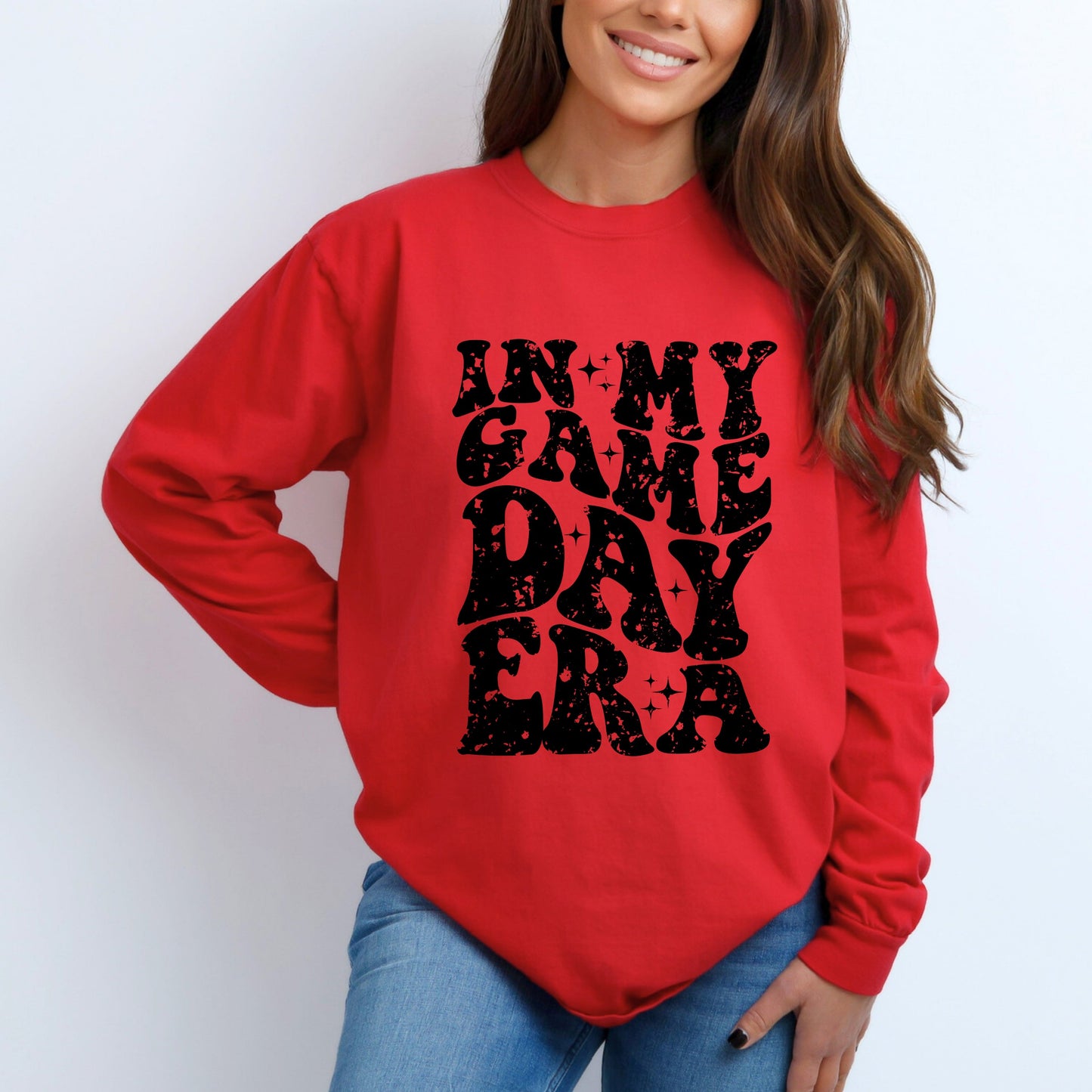 In My Game Day Era | Garment Dyed Long Sleeve