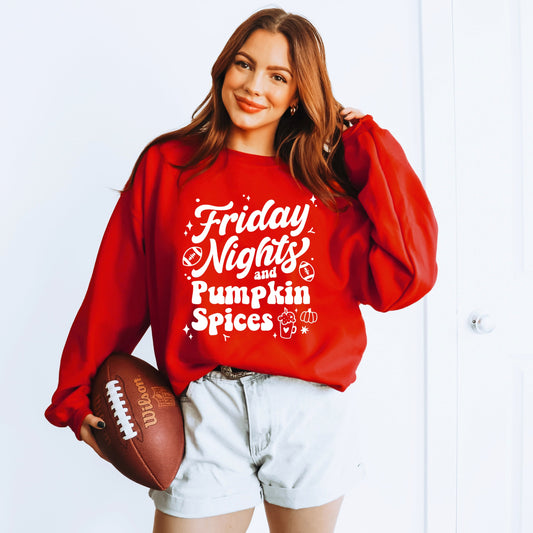 Friday Nights And Pumpkin Spices | Sweatshirt