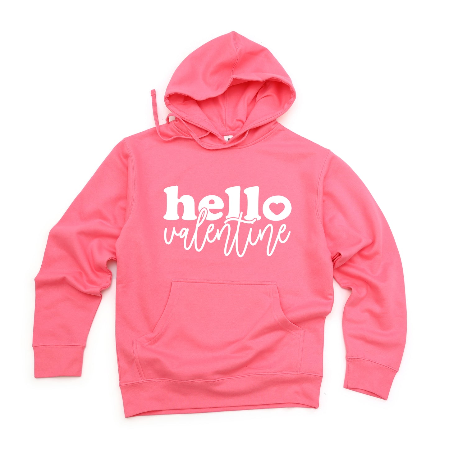 Hello Valentine Bold Script | Hoodie
