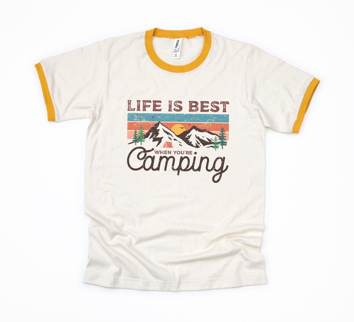 Life Is Best When You're Camping  | Ringer Tee