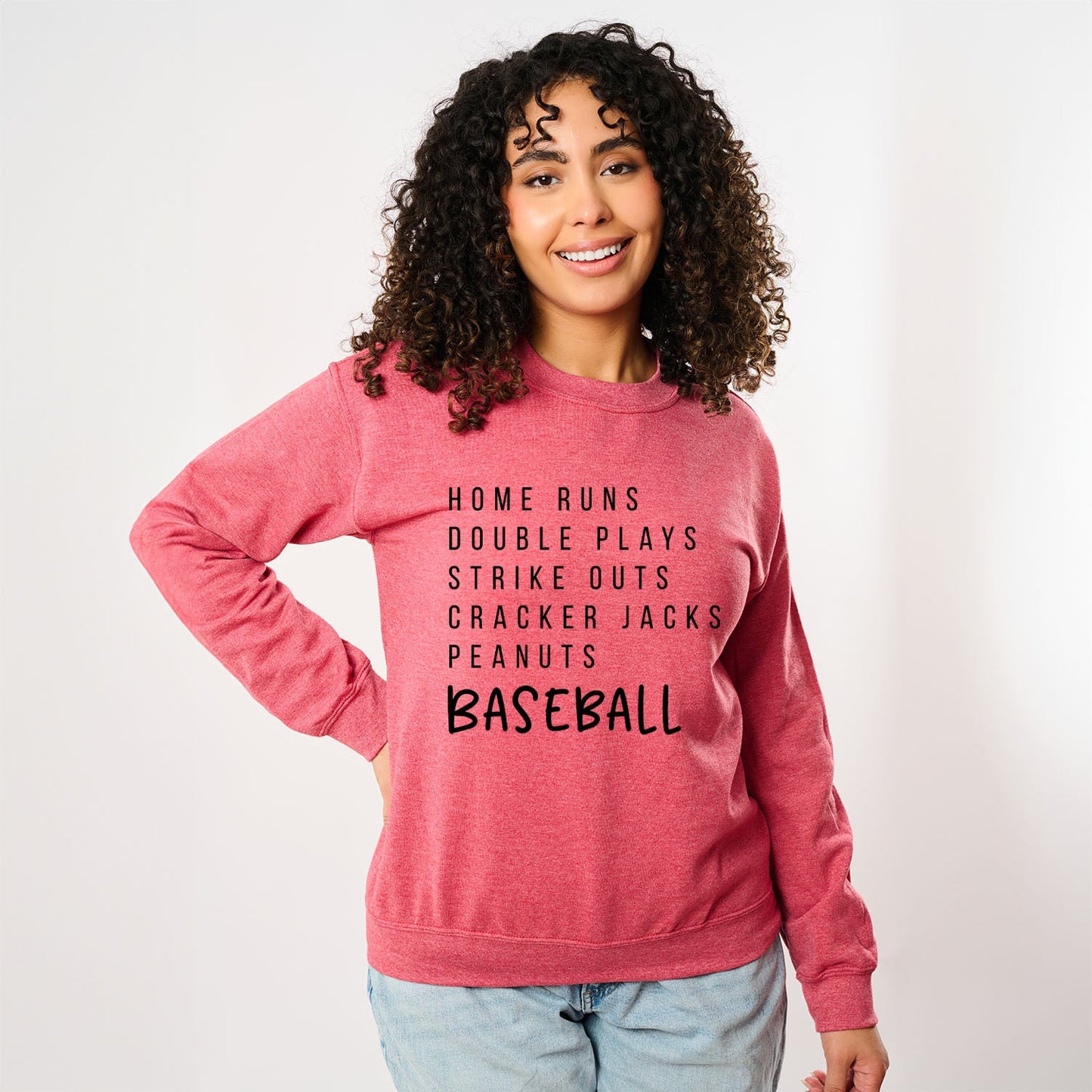 Baseball Words | Sweatshirt