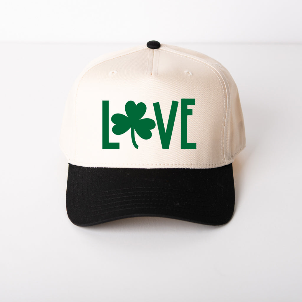 Love Clover | Canvas Trucker Hat