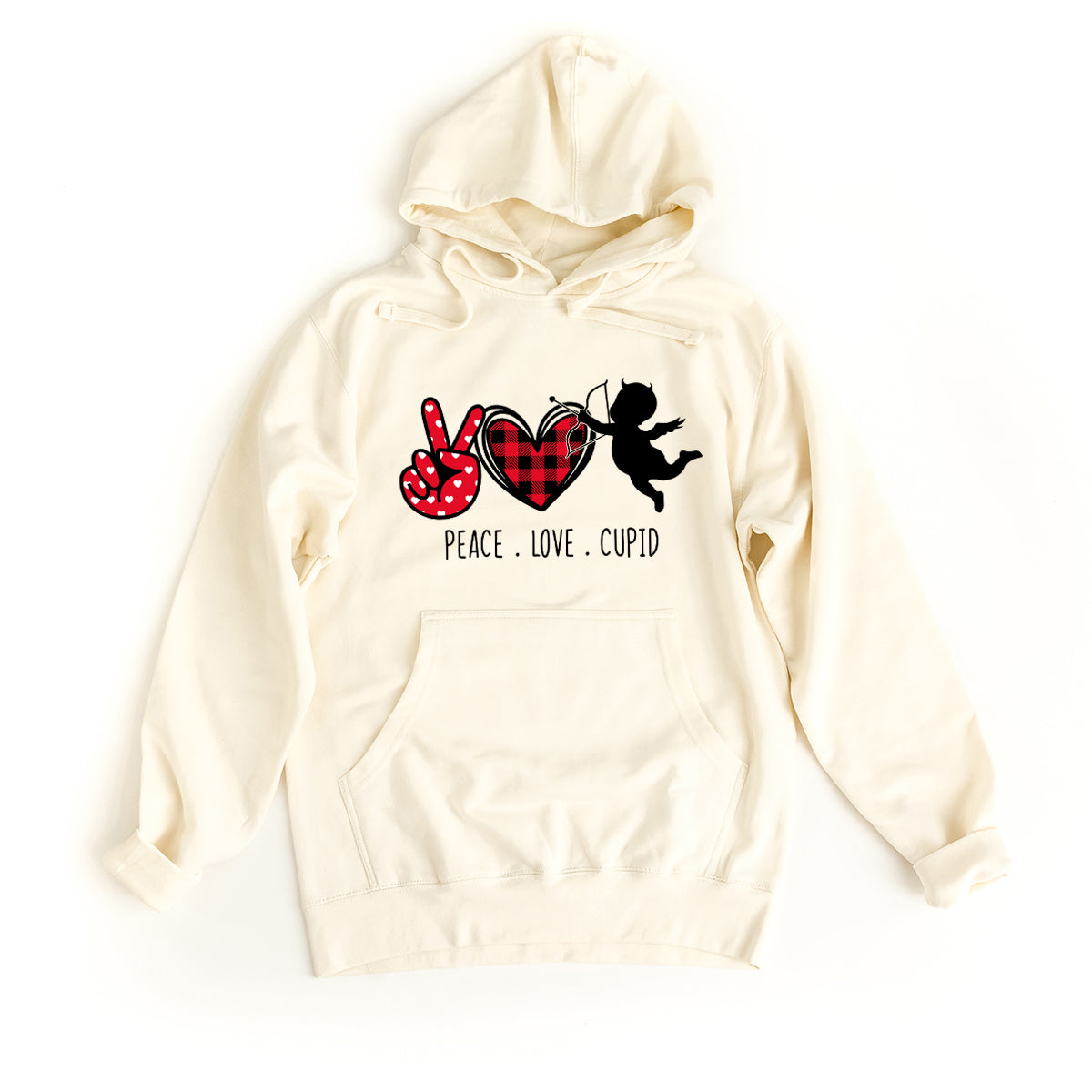 Peace Love Cupid | Hoodie
