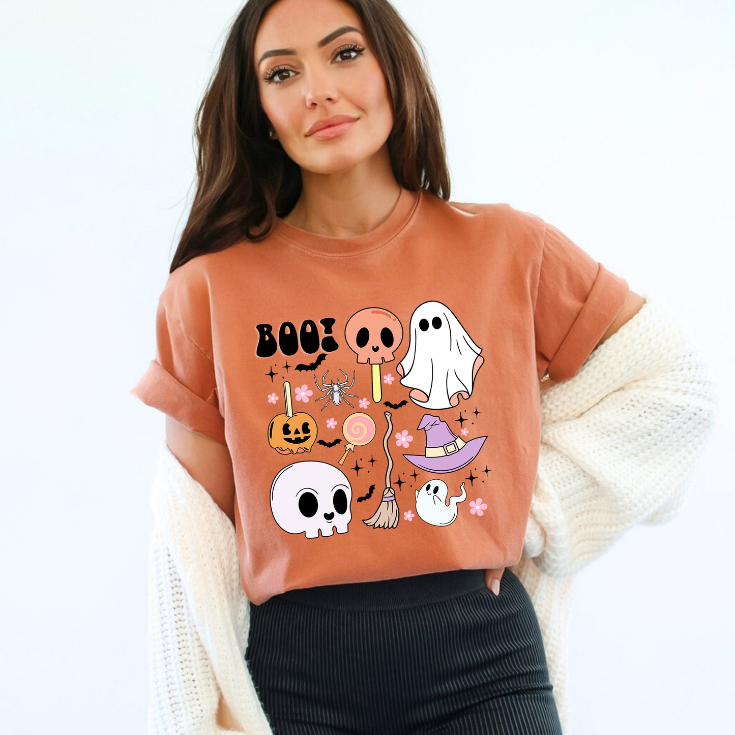 Boo Chart | Garment Dyed Short Sleeve Tee