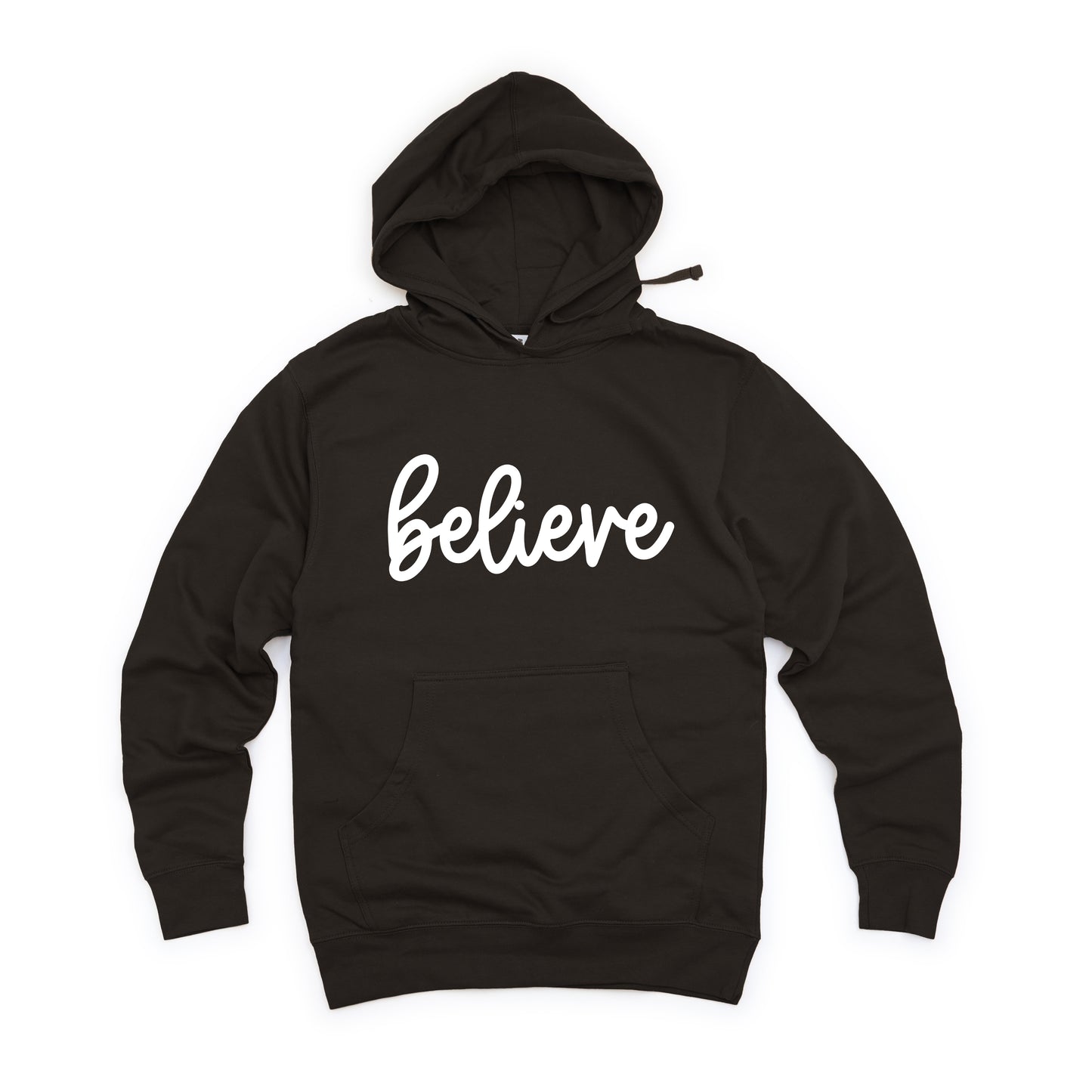Believe Bold Cursive | Hoodie