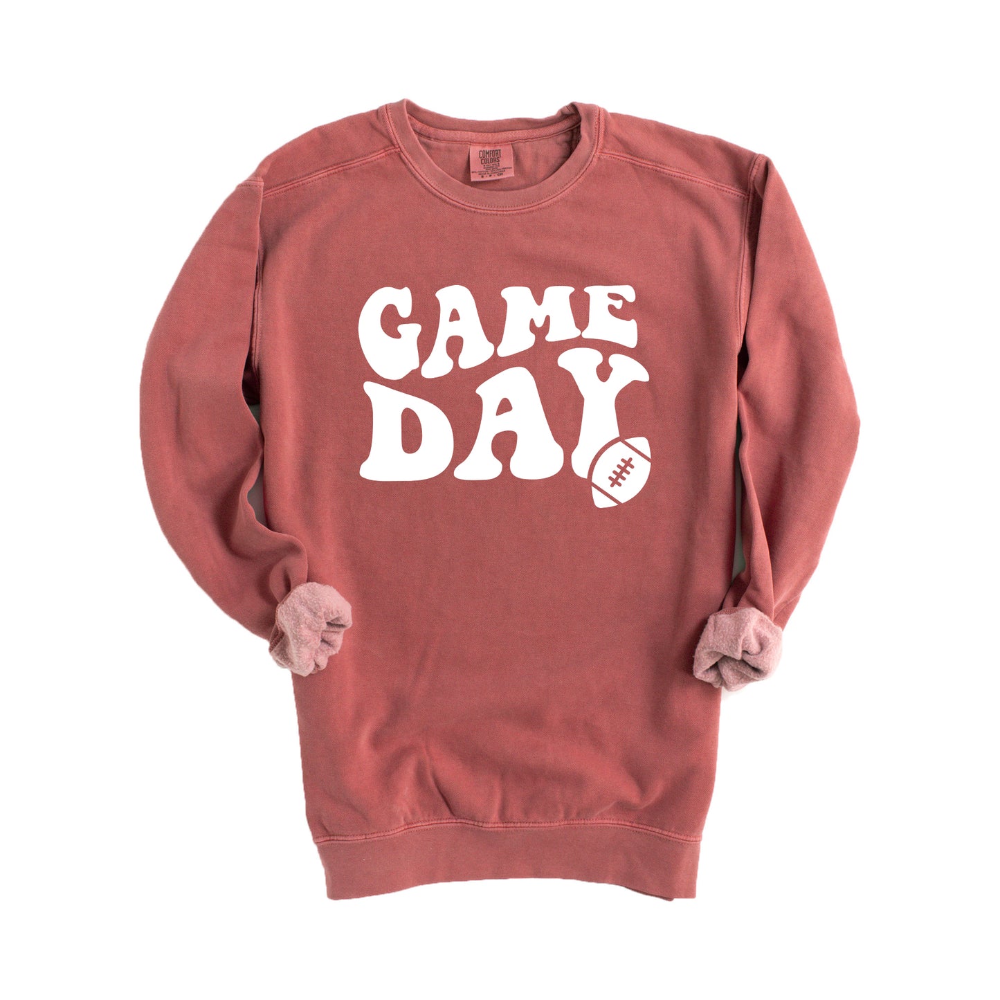 Game Day Football | Garment Dyed Sweatshirt