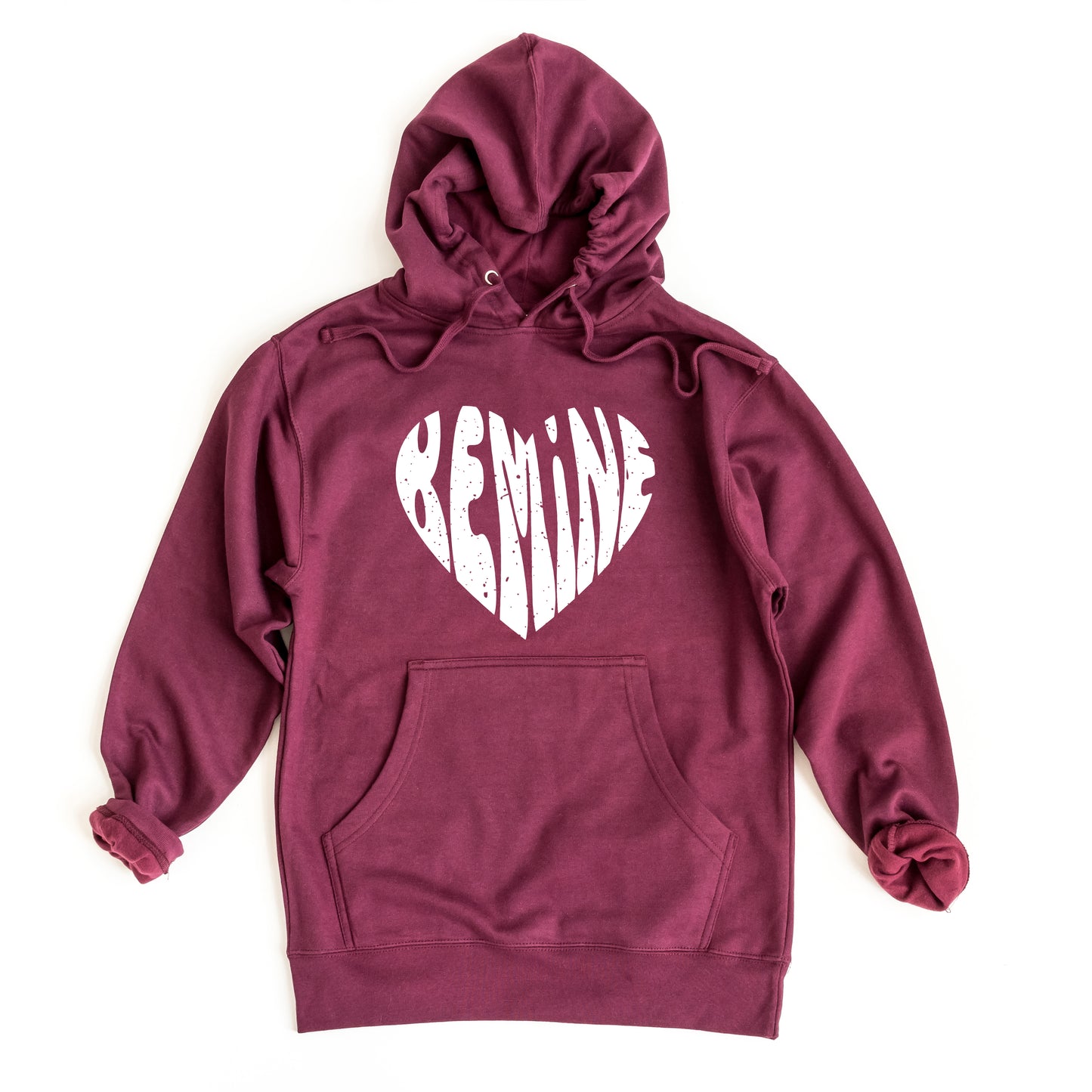 Be Mine Distressed Heart  | Hoodie