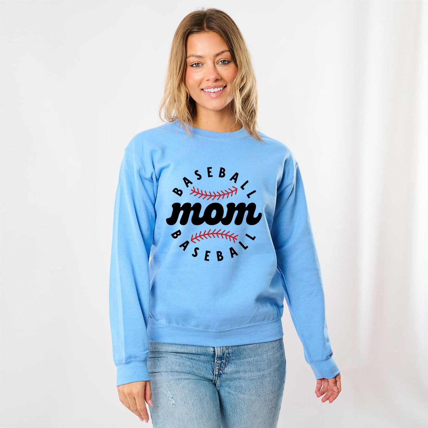 Baseball Mom Baseball | Sweatshirt