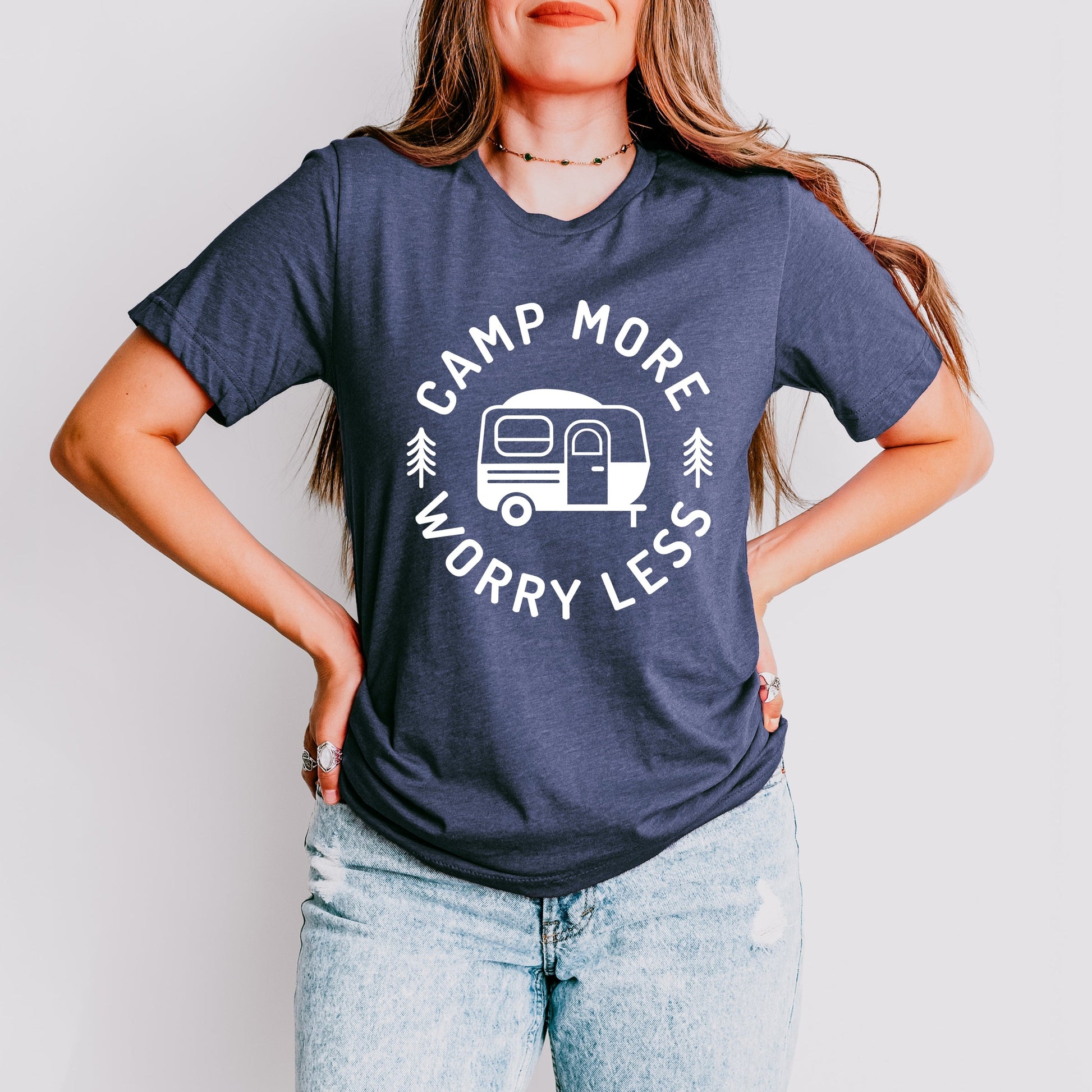 13055W_F-C Heather Navy