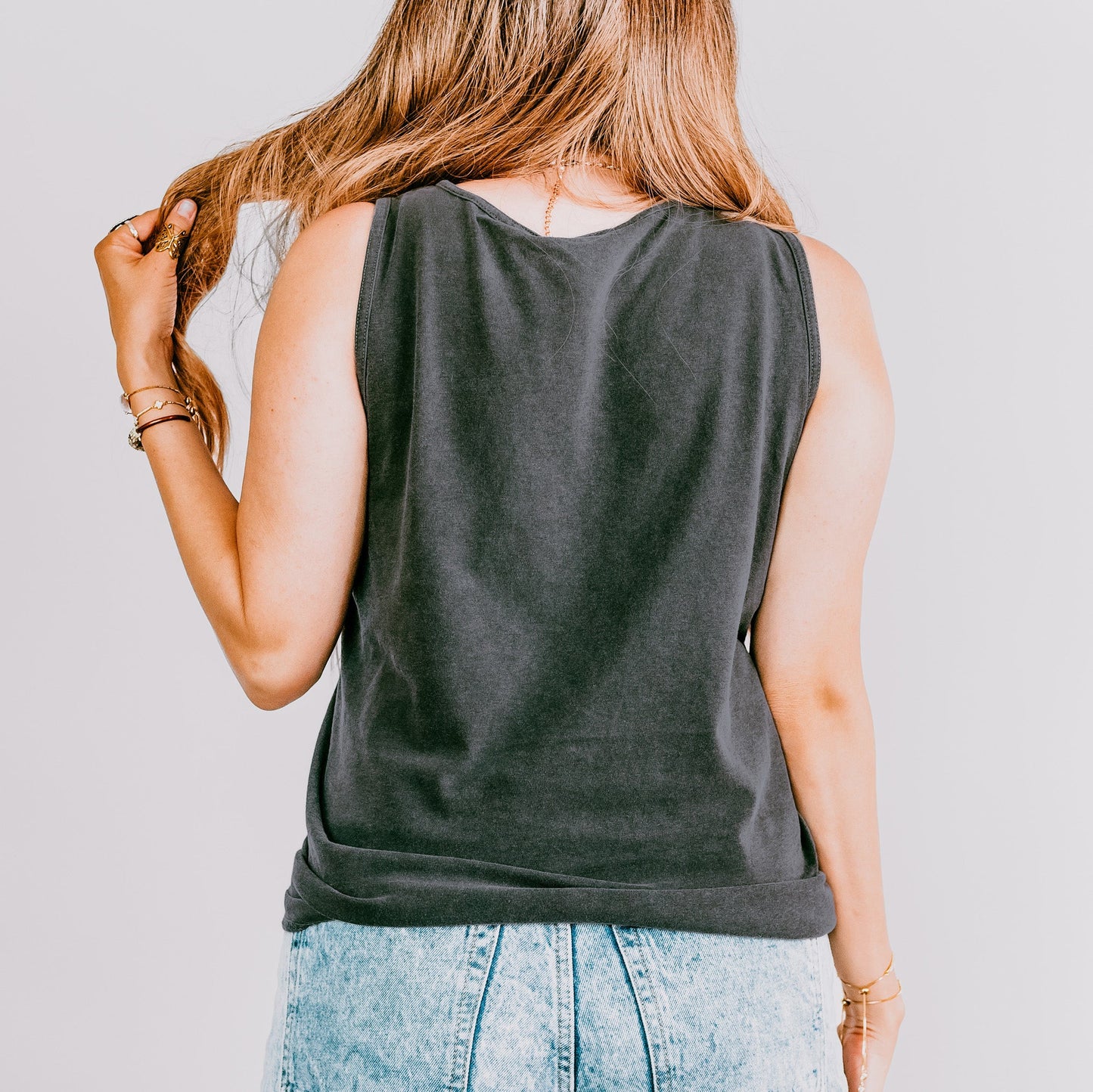 Baseball Mom Heart | Garment Dyed Tank