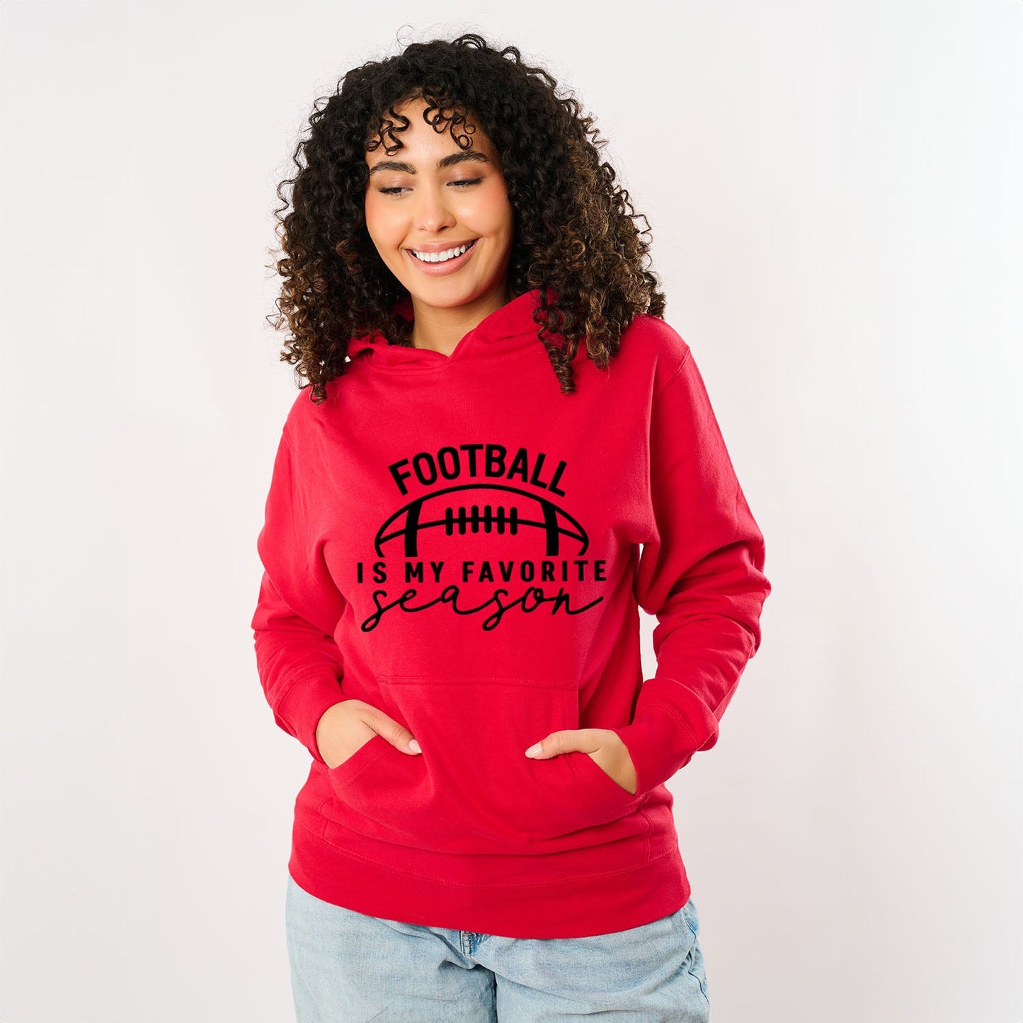 Football Is My Favorite Season Ball | Hoodie