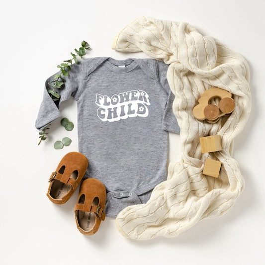 Flower Child | Baby Long Sleeve Bodysuit