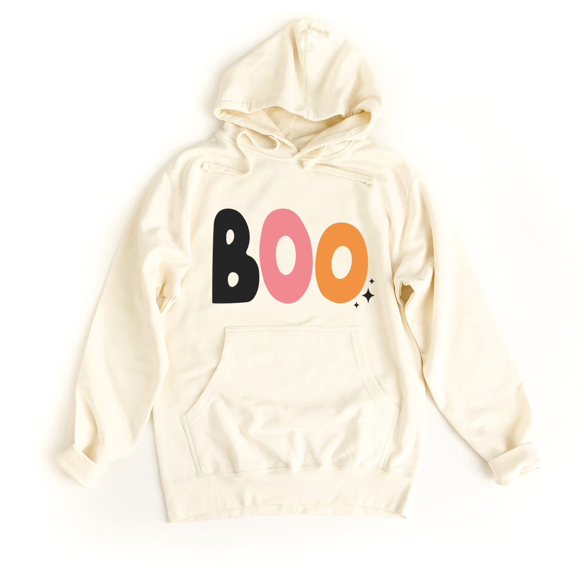 Boo Colorful Stars | Hoodie