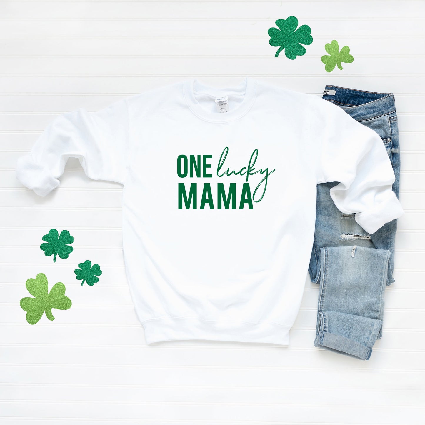 One Lucky Mama  | Sweatshirt