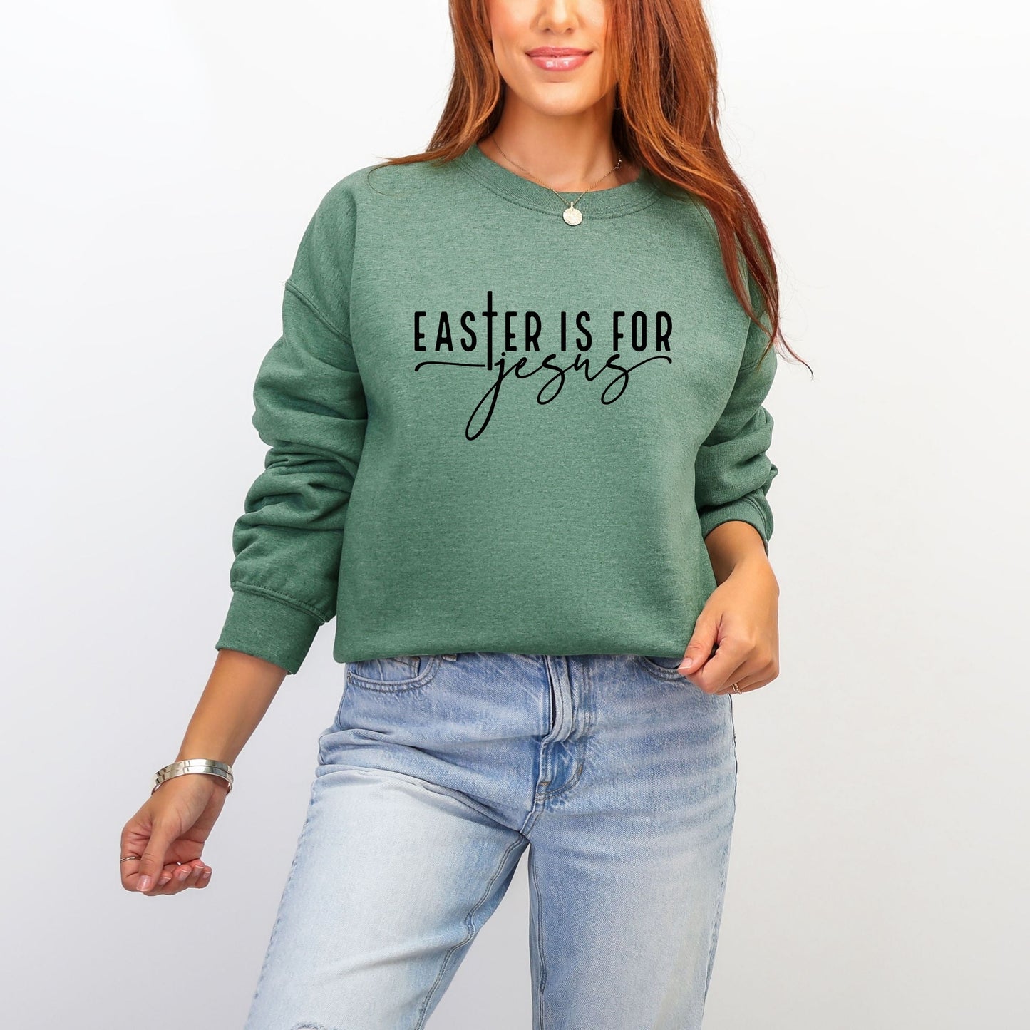 19335B_F-SWT Heather Green