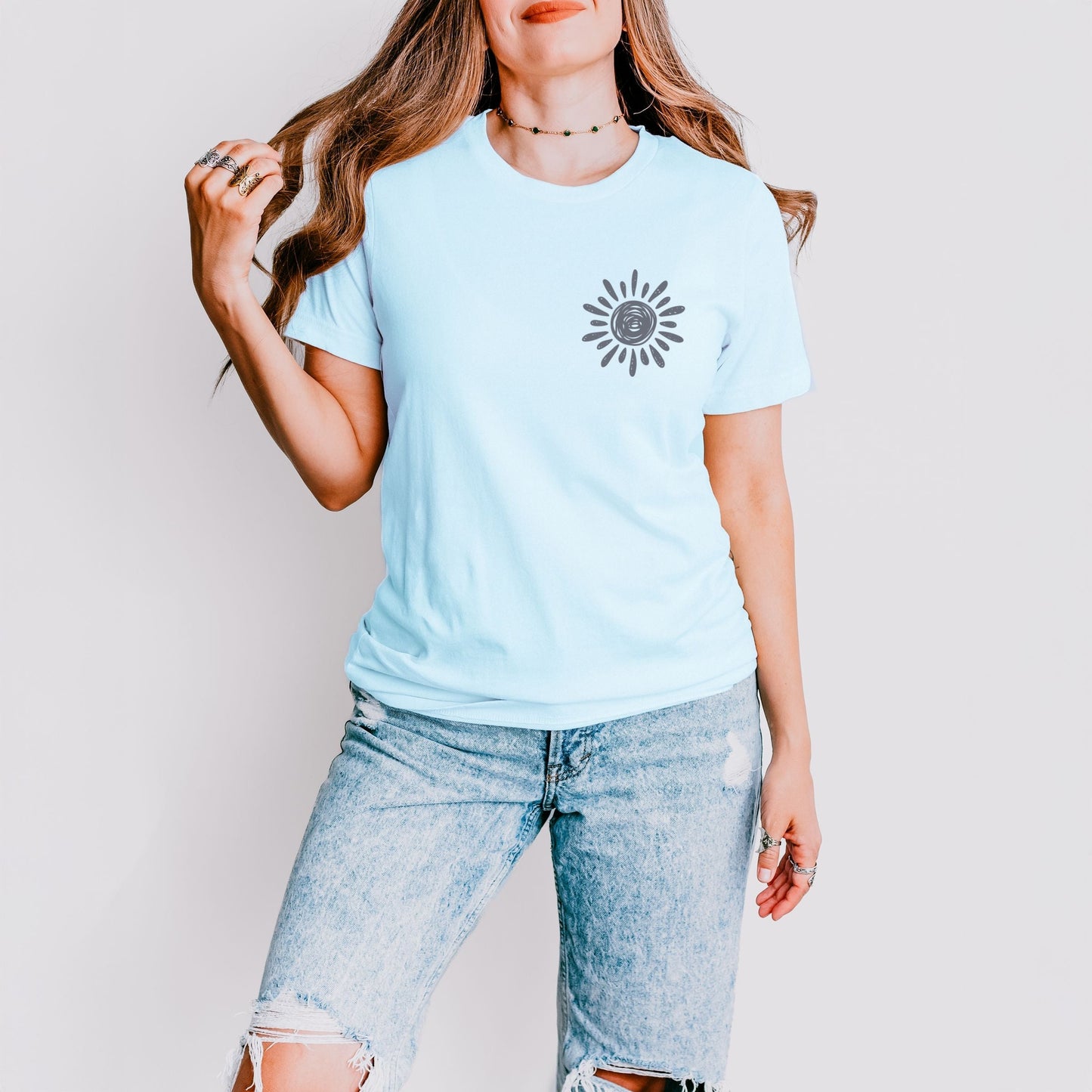 Fun In The Sun Summer Front And Back - Women's Short Sleeve Graphic T-Shirt