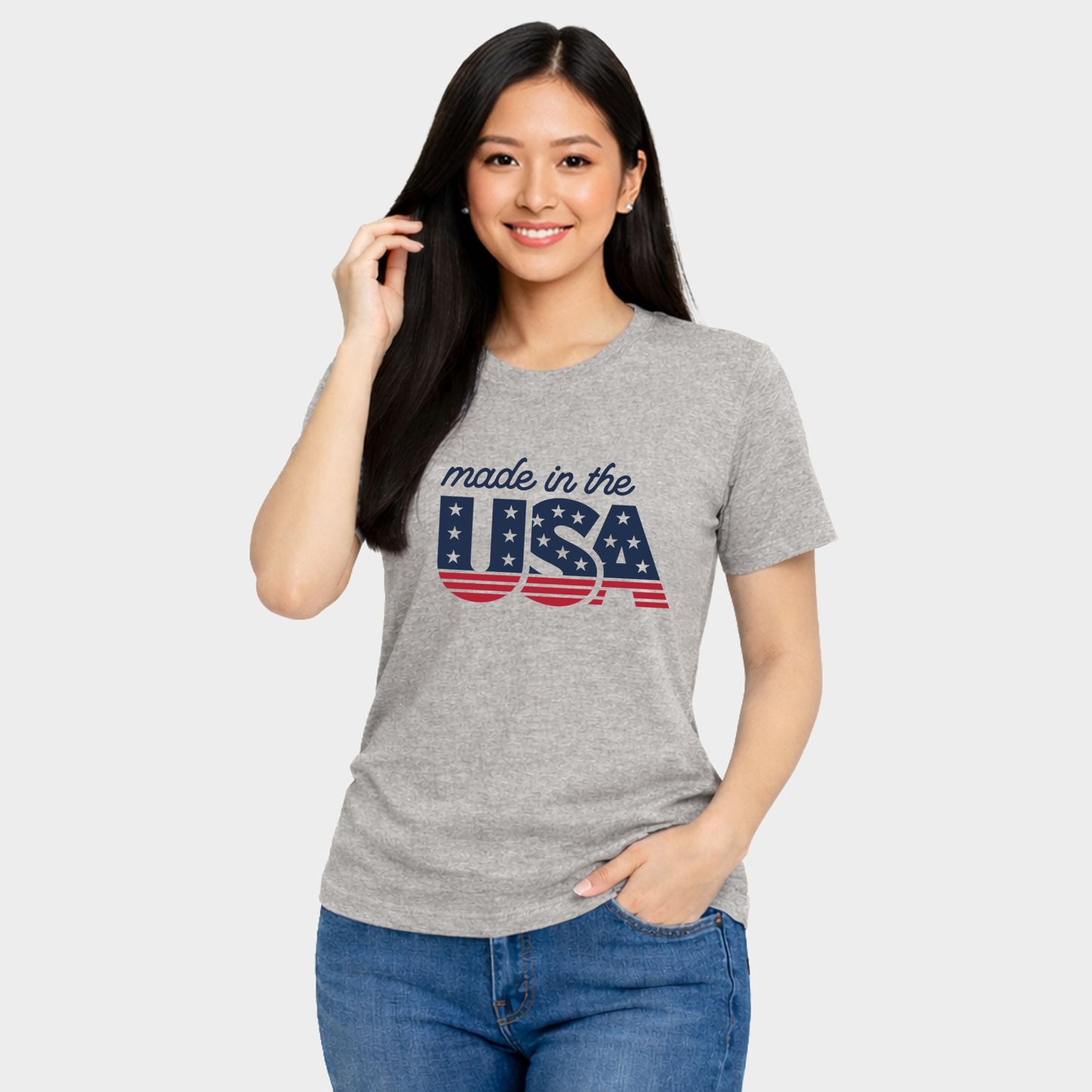 3928M_F-C Heather Grey