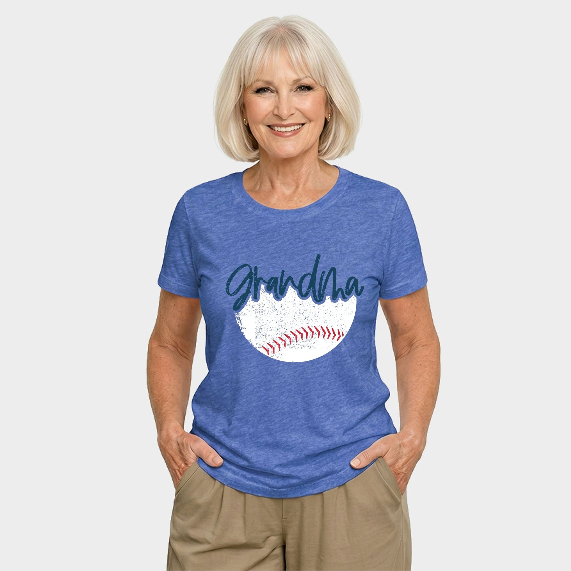 Grandma Baseball - Womens Short Sleeve Tee