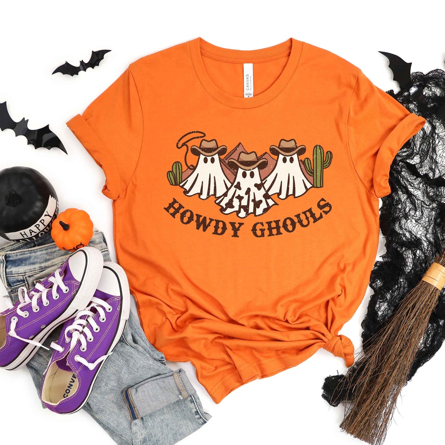 Howdy Ghouls Trio | Short Sleeve Crew Neck