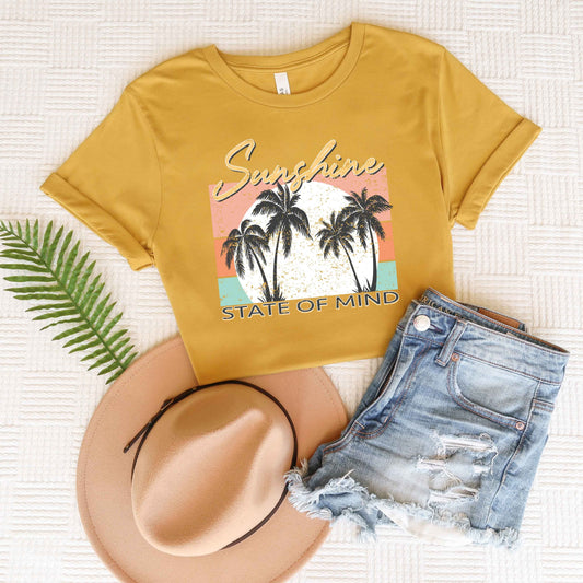 Sunshine State of Mind | Short Sleeve Graphic Tee