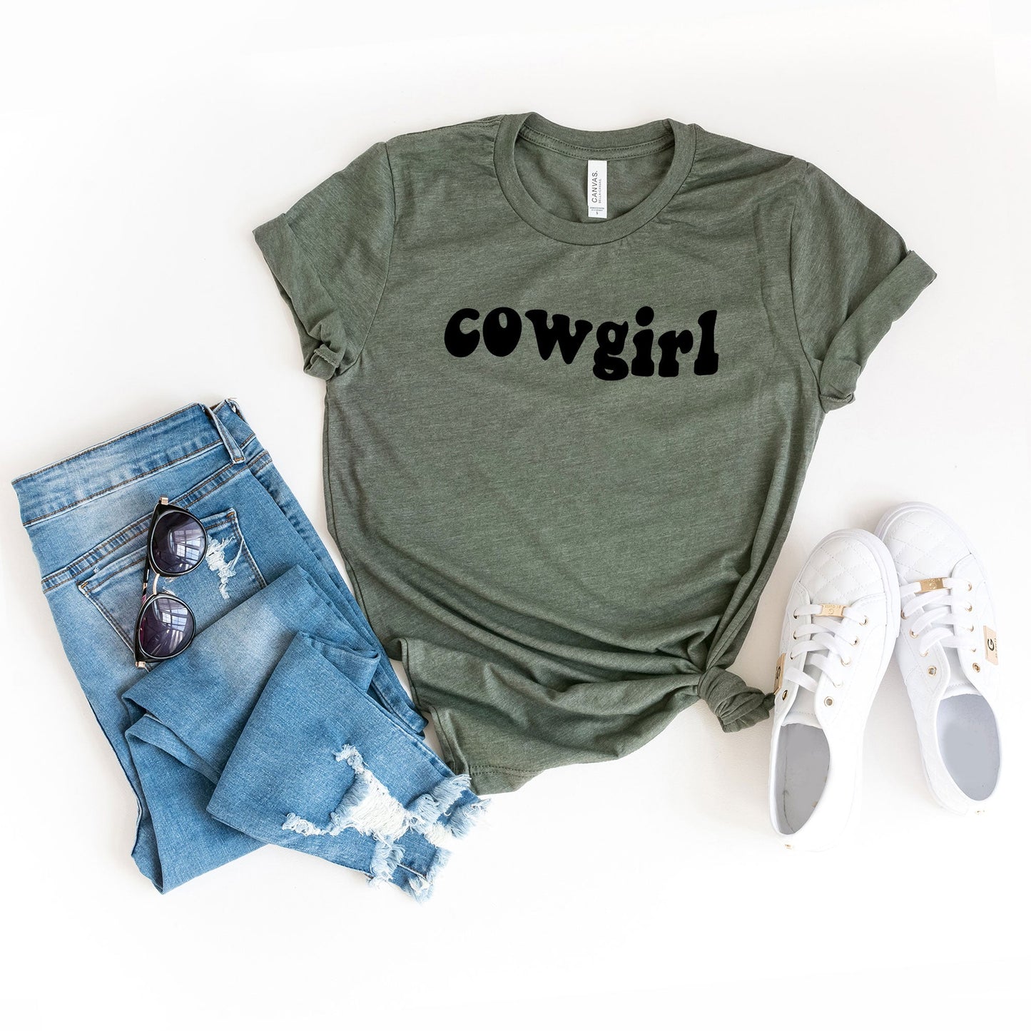 Cowgirl Wavy | Short Sleeve Graphic Tee