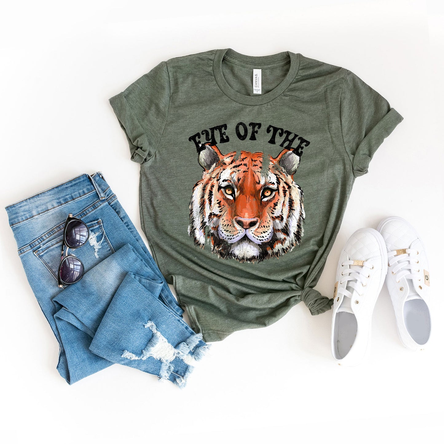 Eye Of The Tiger | Short Sleeve Graphic Tee