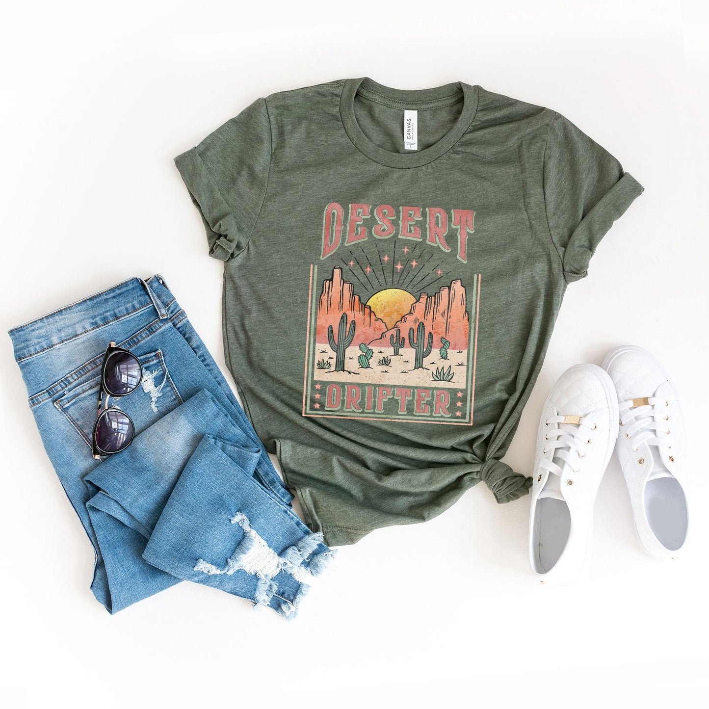 Vintage Desert Drifter | Short Sleeve Graphic Tee