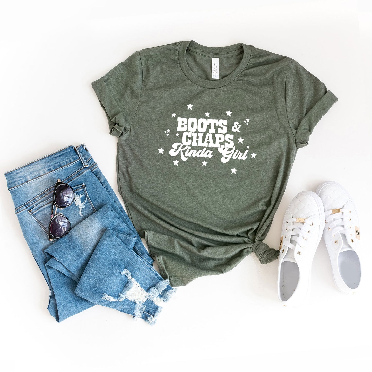 Boots And Chaps Kinda Girl | Short Sleeve Graphic Tee