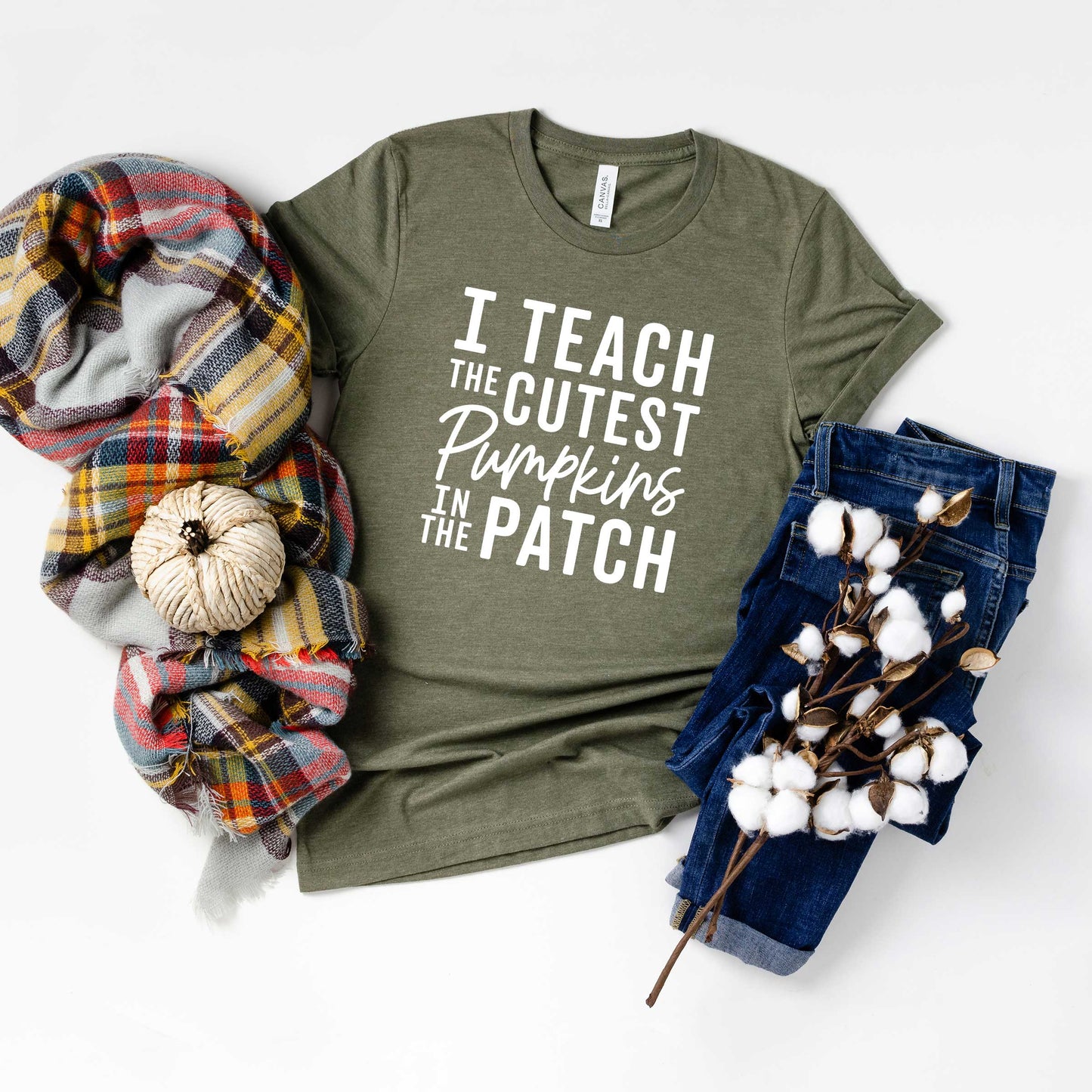 I Teach the Cutest Pumpkins in the Patch | Short Sleeve Graphic Tee