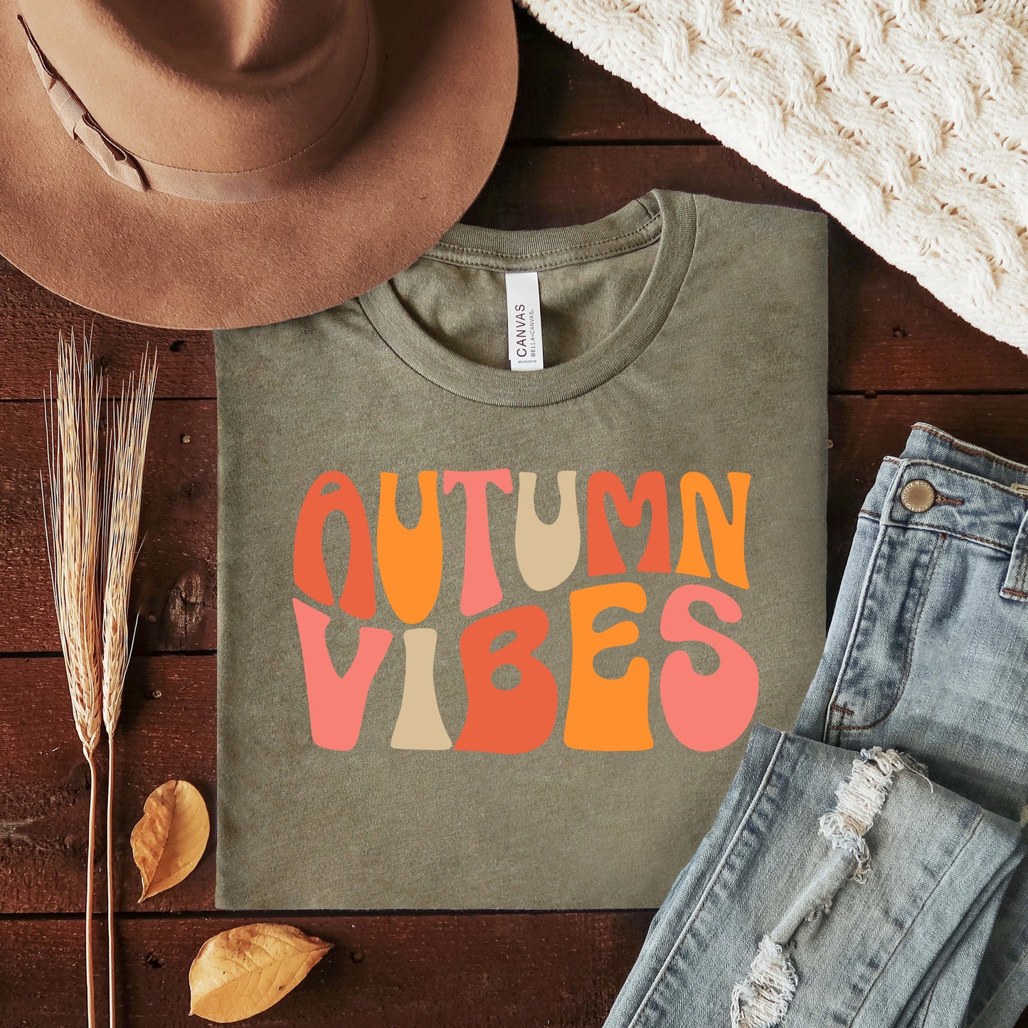 Autumn Vibes | Short Sleeve Graphic Tee