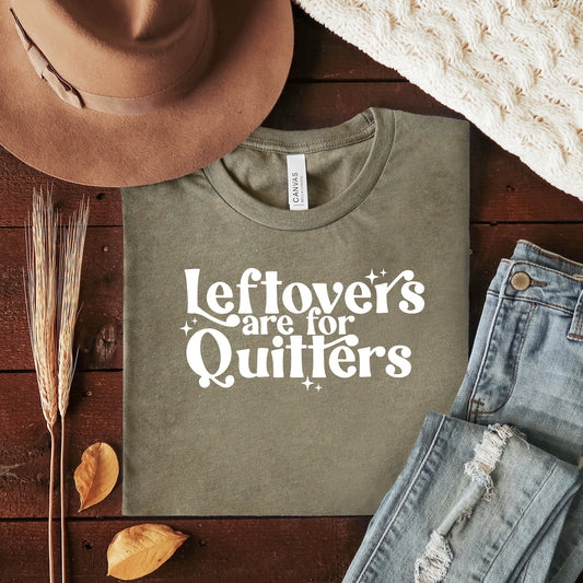 Leftovers Are For Quitters Stars | Short Sleeve Graphic Tee
