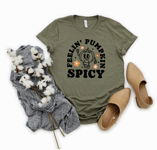 Spicy Pumpkin | Short Sleeve Graphic Tee